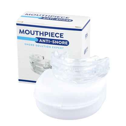 Reusable Anti Snore Mouth Guard with Storage Box Anti Snoring Bruxism Mouth Guard Improve Sleeping Reduction Snoring Device