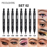 Decorative Stamp Eyeliner Pen — 8 Pieces — view 8