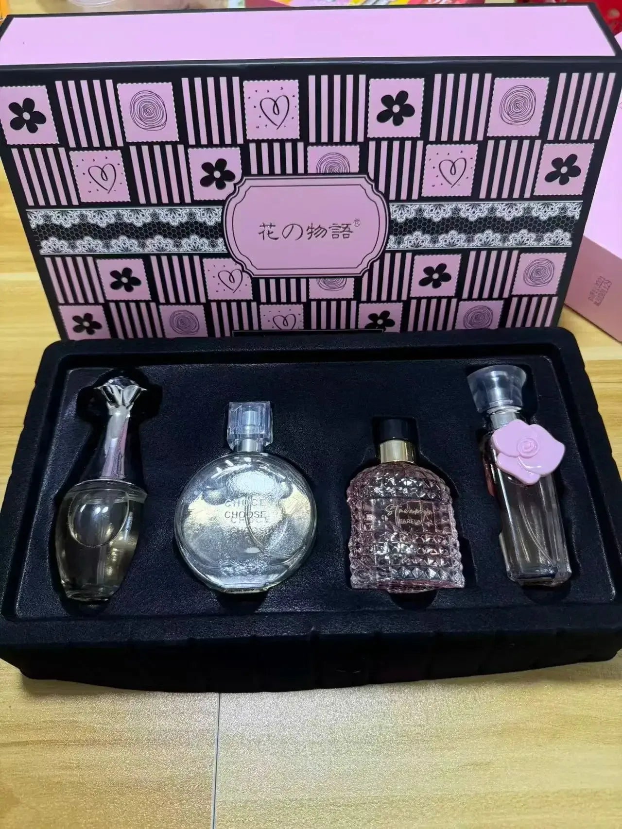 Luxury Mini Perfume Gift Set Travel Size Unisex Fragrance Sampler Discovery Kit Long Lasting Sweet Woody Fresh Spicy Scent
