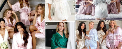 New Women's Sleeping Robe Home Clothes Sleeping Bridal Morning Robe Ding Simulated Silk Elastic Sleeping Robe Silk Short Dress