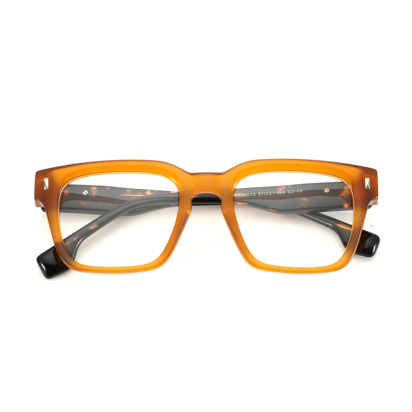ZENOTTIC Men Square Handmade Acetate Optical Frames Stylish High Quality Daily Eyewear