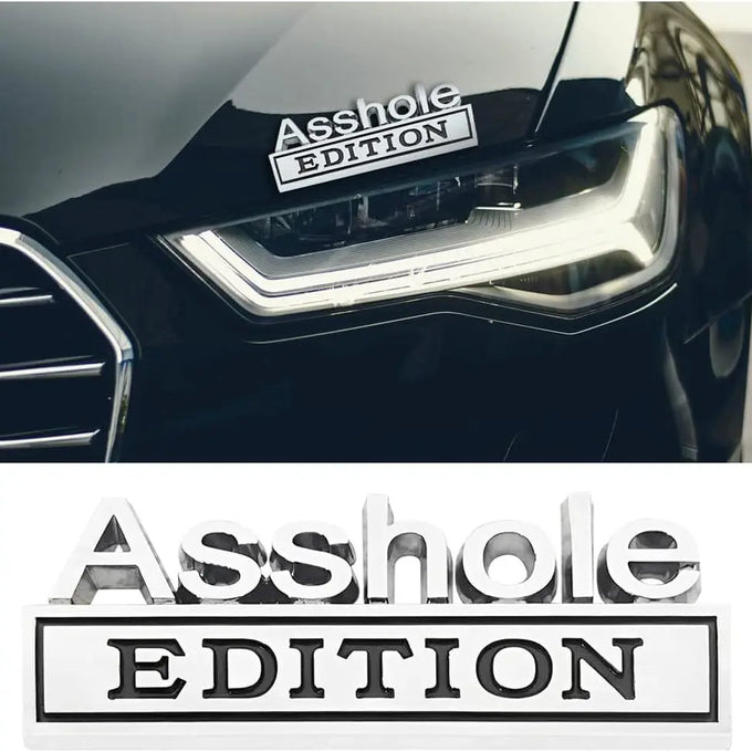 Metal Car Emblem Decal — product image