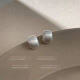 Brushed Geometric Earrings — view 16
