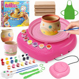 Kids' Pottery Wheel & Clay Craft Kit — product image