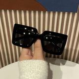 Oversized Plastic Square Glasses Set — view 6