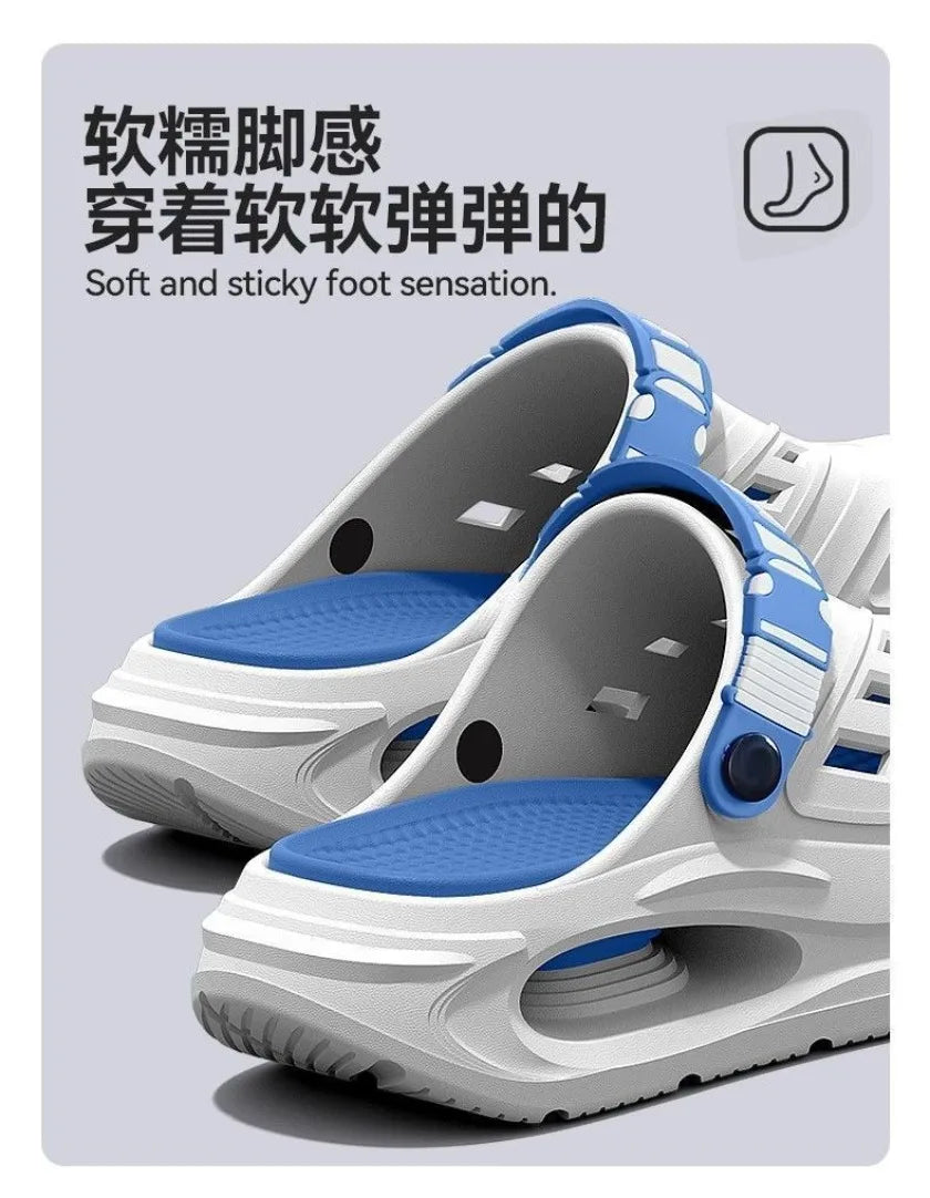 Bow foot support EVA sports sandals for men's summer indoor 2026 new cool slippers for men's home decor