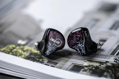 Linsoul ZiiGaat Odyssey 1DD+3BA Hybrid In–Ear Monitor Hifi Earphones Wired Earbuds for Audiophiles Musicians