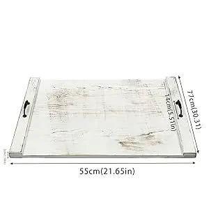 Noodle Board Stove Cover with Handles, Pine Wood Stove Top Cover, Stove Top Cutting Board, Counter Space Top Covers for Kitchen