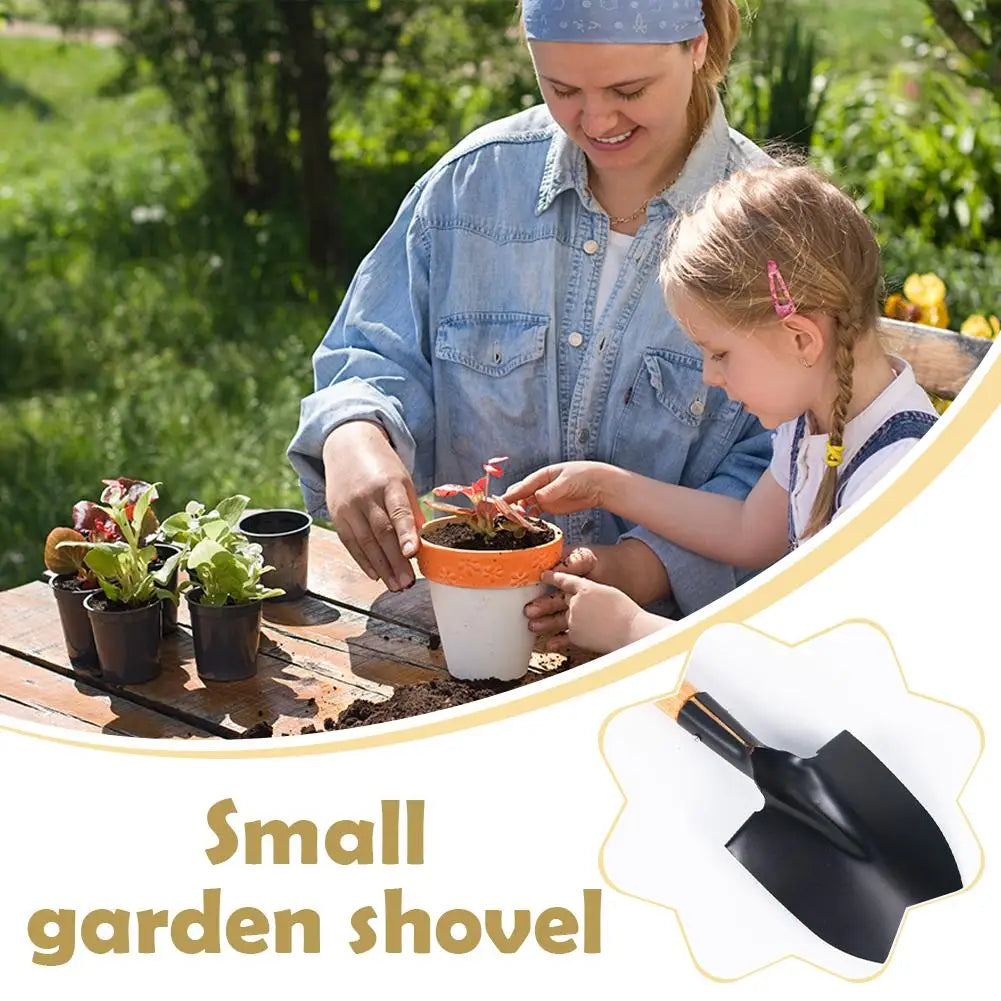 36/50.5cm Digging Shovel Manganese Steel Shovels Kids Trowel Waterproof Rustproof Garden Scoop for Outdoor Beach Camping