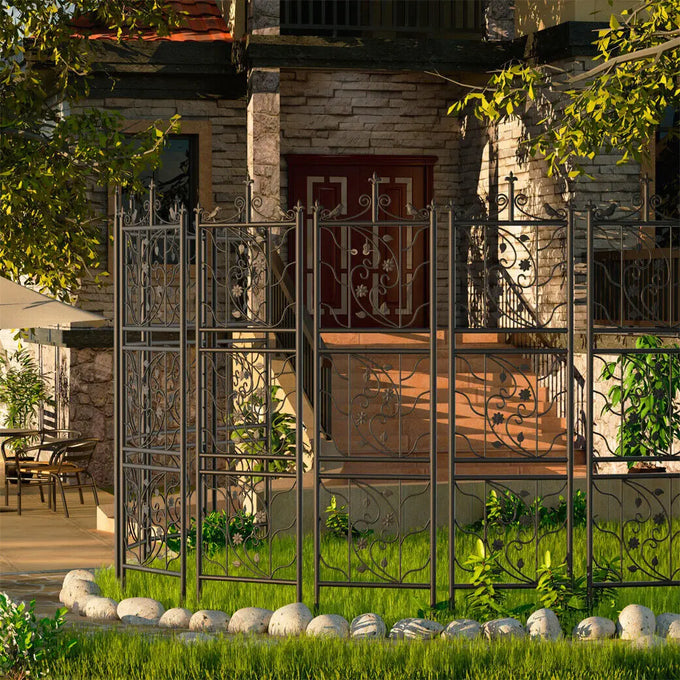 Bird & Leaf Garden Trellis Panels — product image