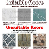 Flexible Shower Door Water Barrier — view 5