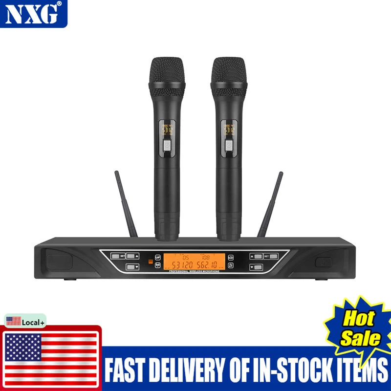 UHF Wireless Microphone System — product image
