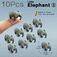 Mini Elephant Figurine Set — view 8