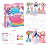 Glitter Unicorn Keychain Craft Kit — view 2