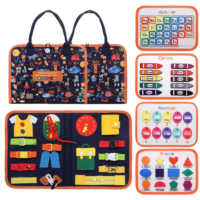City-Themed Felt Busy Book — product image