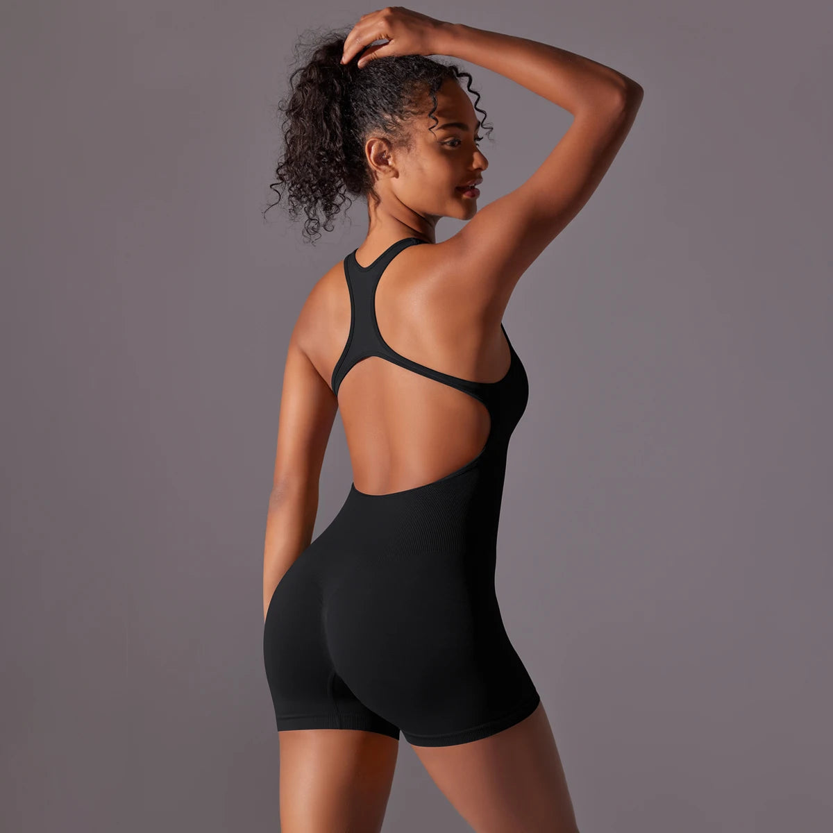 Jumpsuit Suits For Fitness Ribbed Gym Set Workout Sets Tracksuits Fitness Gym Clothing For Seamless Women Yoga Set Sportswear