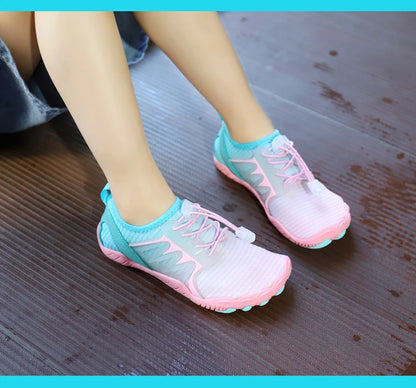 Outdoor Barefoot Sneakers Aqua shoes Men's and Women's Children's Quick-drying Swimming Beach Shoes Water Shoes Suitable Water S