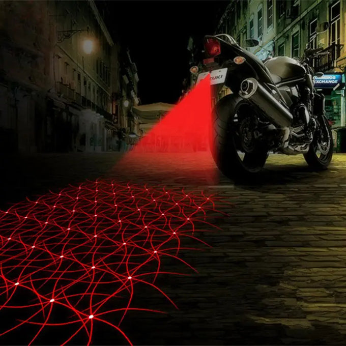 Motorcycle Laser Rear Warning Light — product image