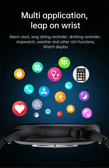 2026 NFC Smart Watch Amoled HD GPS Track Sports Heart Rate Bluetooth Call Waterproof Ladies Women Smartwatch For Women's Gift