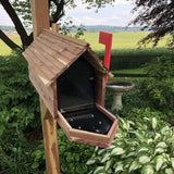 Cedar Outdoor Mailbox — view 5