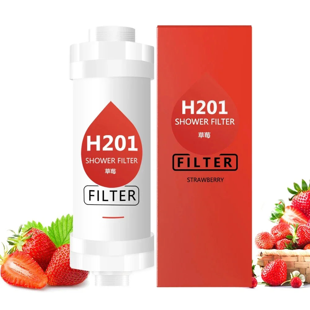 20PCS Scented Shower Head Filter Water Softener Removal Shower Purifier Bathroom Accessories,Shower Filter Replacement