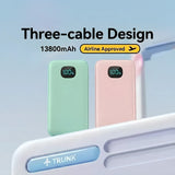 Power Bank with Built-In Cables — view 2