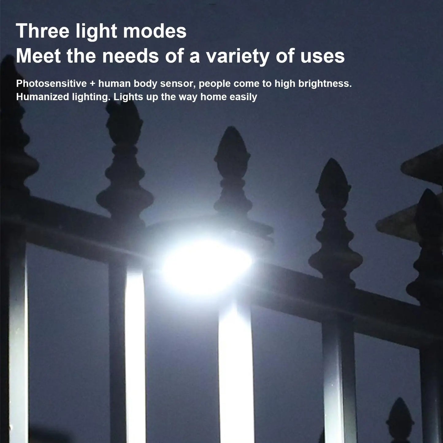 NEW upgrade Solar Light Chain Clip On Solar Motion Lights Outdoor 300LM Motion Sensor Security Lighting Waterproof Garden Decor