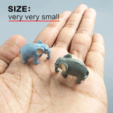 Mini Elephant Figurine Set — view 4