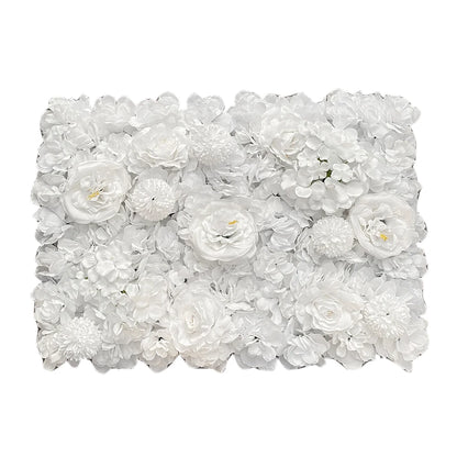 40x60cm Silk Rose Flower Champagne Artificial Flower for Wedding Decoration Flower Wall Panels Romantic Wedding Backdrop Decor