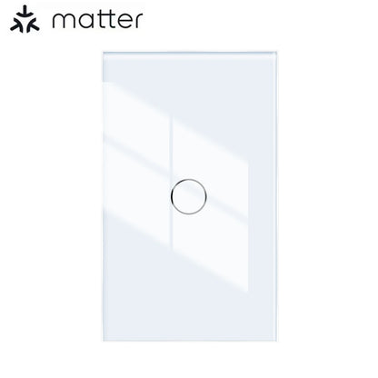 Matter smart switch  Alexa Google No APP required Intelligent Control Scan QR Code to Connect Touch Light Switch