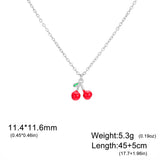 Cherry Pendant Necklace — view 8