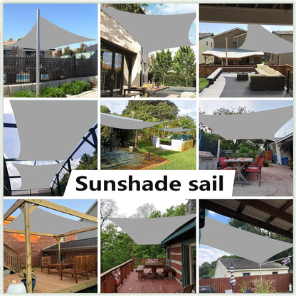 6x4m waterproof sunshade sunshade protective cover canvas camping sunshade cloth large outdoor rain and snow shed garden terrace