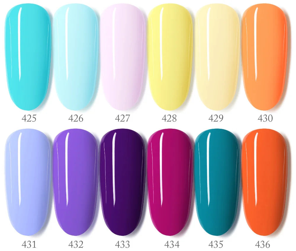 Venalisa Color Gel Nail Polish VIP Kit Full Cover Enamel For Nail Manicure Glitter Sparkle UV Gel Soak Off Nail Gel Polish 7.5ml