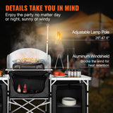 Folding Camping Kitchen Table — view 5