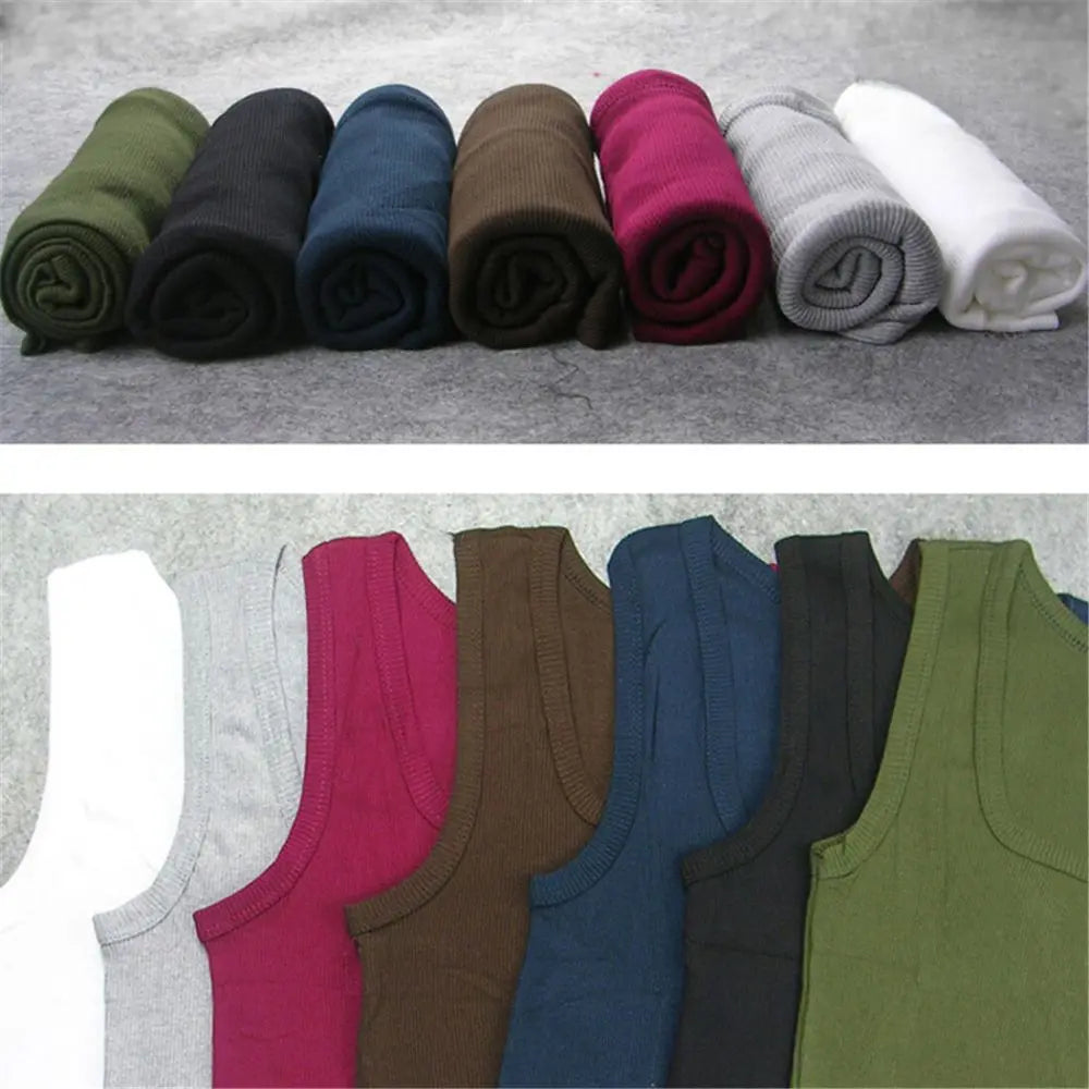 3PCS Summer Men Women Tank Top Cotton Sleeveless Shirt
Bodybuilding Muscle Vest Women Basic Elastic Tank Top Fitness T-shirt Hot