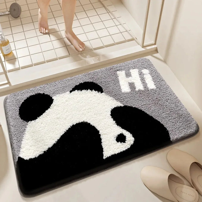 Panda Print Indoor Area Rug — product image