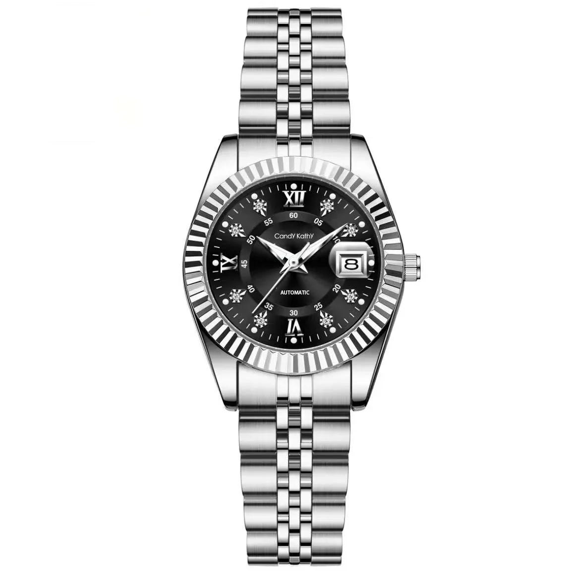 Classic Quartz Date Wristwatch