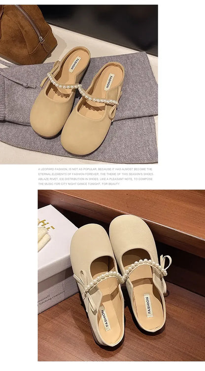 New Arrival Women Summer Mule Sandals Fashion Half Slippers Soft Sole Non Slip Casual Outdoor Beach Daily Shoes