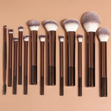 Kabuki Face & Eye Brush Set — 13 Pieces — product image