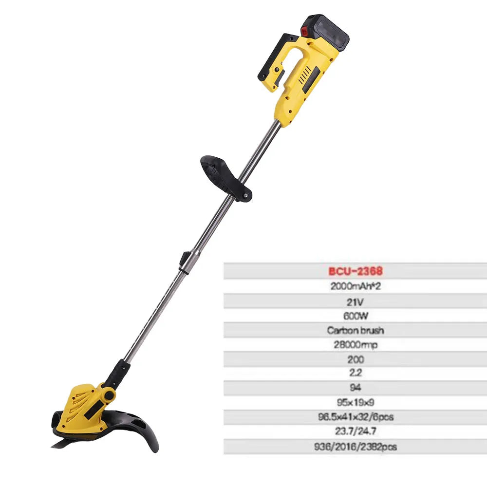 collapsible Electric Brushless Motor Cordless Cutter Household Weeder Rechargeable For Garden Lawn Trimming for dewalt 20v
