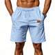 Men's Linen-Blend Beach Shorts — view 5