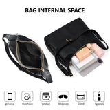 Soft Faux-Leather Hobo Bag — view 4
