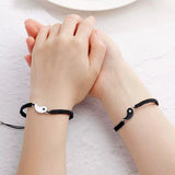 Yin-Yang Adjustable Couple Bracelet Set — view 2