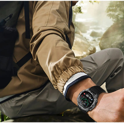 2026 Offline Map New Smart Watch 3ATM Waterproof GPS Navigation Compass Altimeter Flashlight Men 170+ Sports Bracelet Men Women
