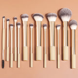 Kabuki Face & Eye Brush Set — 13 Pieces — view 6