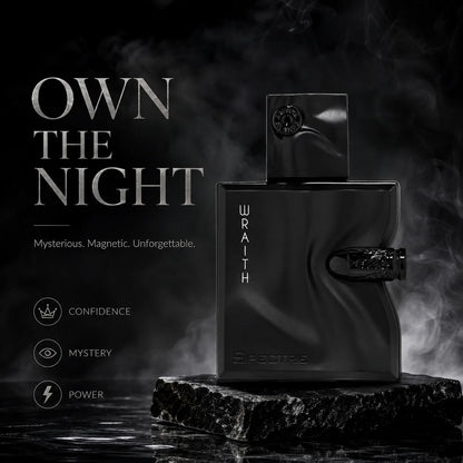Sculpted Black Bottle Men Eau de Parfum 100ml Glossy Finish Woody Long Lasting Fragrance Luxury Gift Perfume for Male Evening Party Cologne Spray