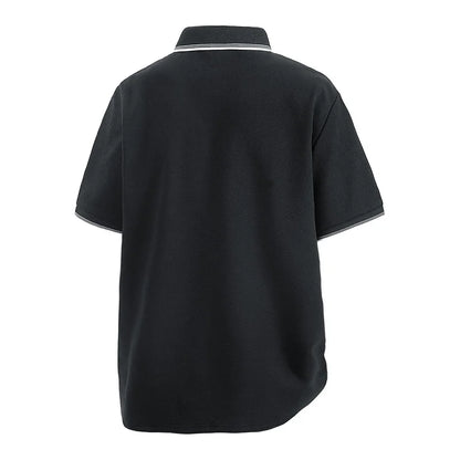 Oversized Men 7XL Polo Shirt 8XL 2026 Summer 95% Cotton Breathable Short Sleeve Collar Business Shirt Golf Man Top Clothes