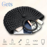 Woven Straw Top-Handle Tote — view 2