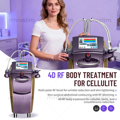 4D Cavitation Beauty Machine for Body Sculpting, Wrinkle Reduction, Contour Refining, Stretch Mark Fading and Cellulite Removal