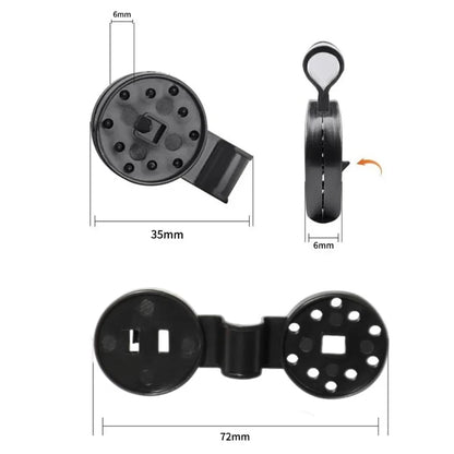 Awning Plastic Clips, Outdoor Shade Cloth Net Clip, Camping Garden Tools, Building Fence, Fix Clamp Awning Hook, 5-100Pcs